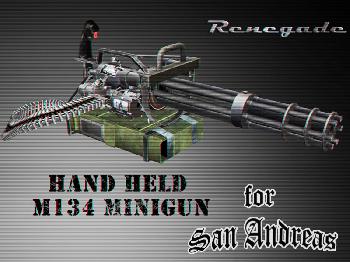 Hand Held M134 Minigun[SA]